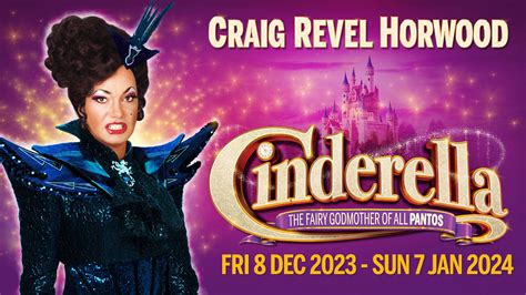 New Wimbledon Theatre's Cinderella 2023 panto tickets with Craig Revel ...