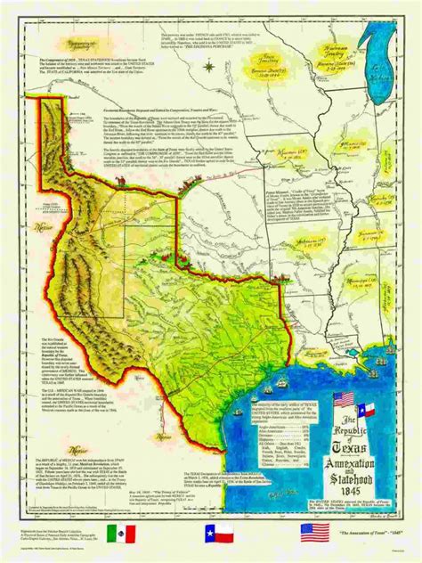 Historical Texas Maps, Texana Series - Texas Map 1850 - Printable Maps