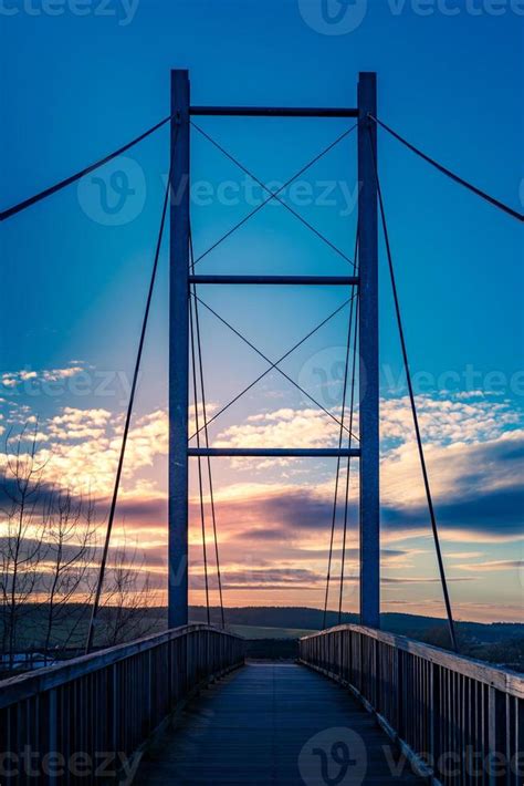 bridge in the sunset 10467836 Stock Photo at Vecteezy