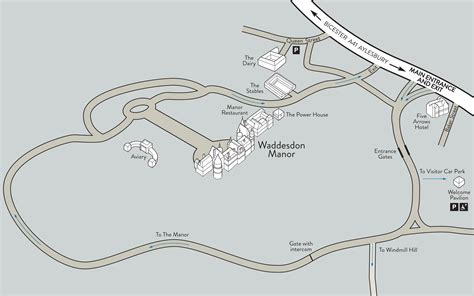 Getting here, parking & access - Waddesdon Manor