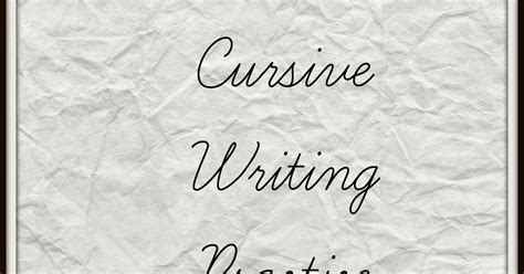 How To Write Cursive Writing For Kids Video And Apps For iPhone And ...