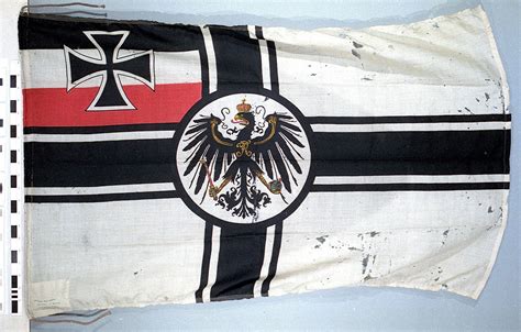 Imperial German naval ensign (1903-1921) | Royal Museums Greenwich