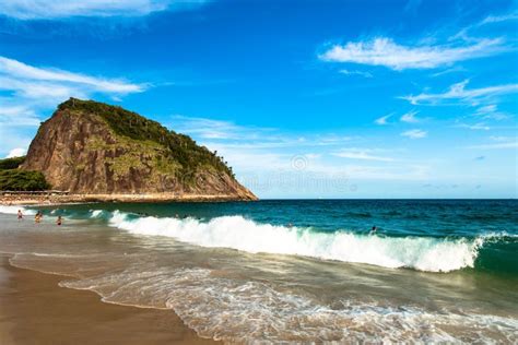 Leme Beach in Rio De Janeiro Stock Image - Image of brazil, janeiro: 85724991