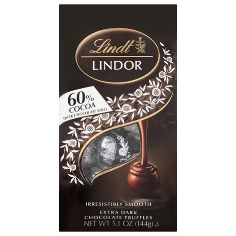 Lindt Extra Dark Chocolate Truffles - Shop Candy at H-E-B