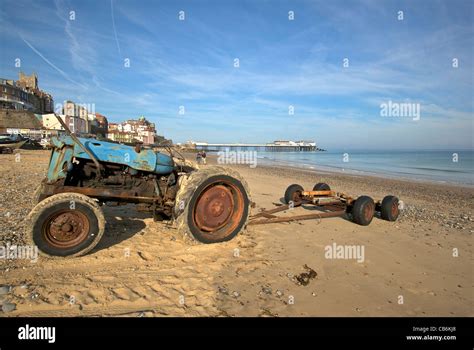 Cromer Norfolk Beach Pier Beach Resort Stock Photo - Alamy