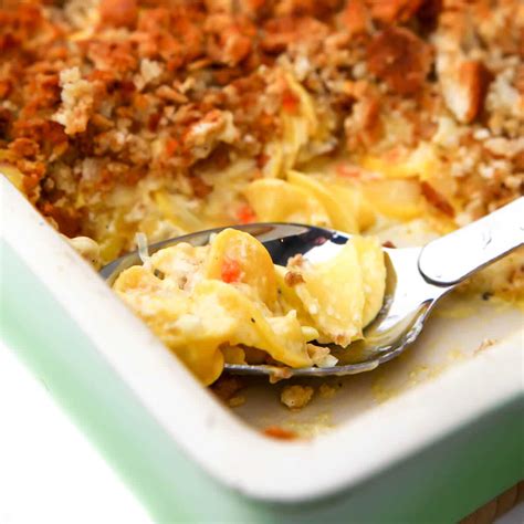 Vegan Squash Casserole - The Hidden Veggies