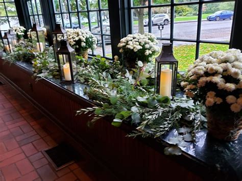 Wedding Flower Arrangements at Sherwood Inn | Fleur de lis Floral Design - Event & Wedding ...