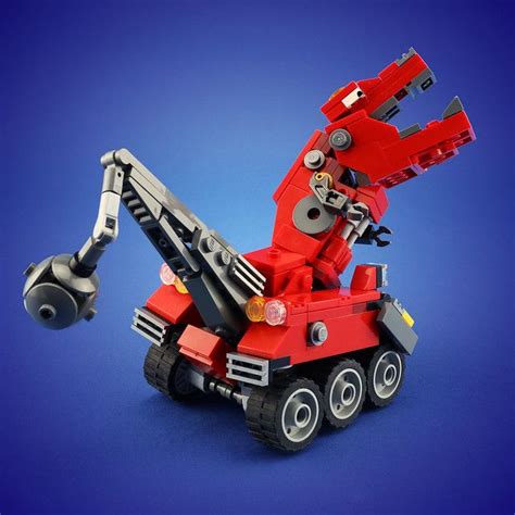 DINOTRUX-Ty Rux | Lego dinosaur, Easy lego creations, Lego creations