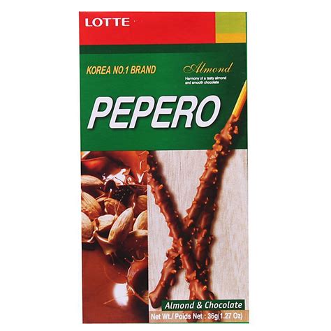 Lotte Pepero Almond Bulk Pack (40 x 36g) | at Mighty Ape NZ