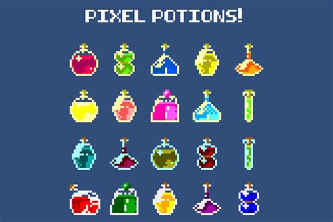 PIXEL ART POTION COLLECTION | 2D 環境 | Unity Asset Store