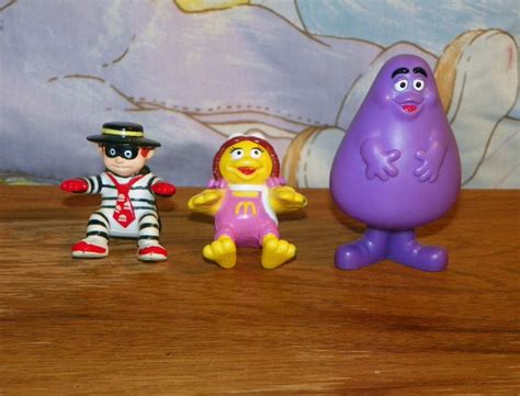 90s McDonald's Happy Meal Toys Set of 3 by VintageRainbowShop