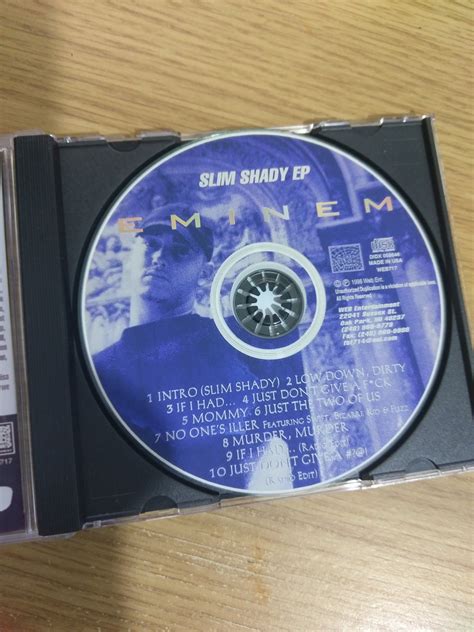 Eminem Slim Shady EP CD New & Sealed | Etsy