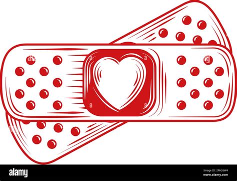 band aid love doodle Stock Vector Image & Art - Alamy