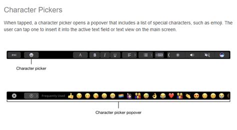 touch bar - Is there a way to enable emoji on TouchBar for every text ...