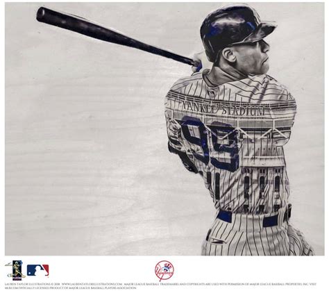 "99" (Aaron Judge) New York Yankees - Officially Licensed MLB Print