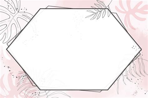 Floral framed banner | Free stock vector - 569699