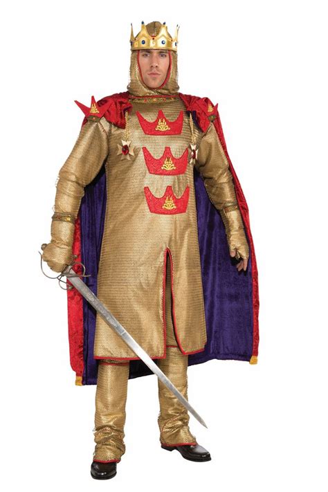 Adult King Arthur Men Designer Deluxe Costume | $78.99 | The Costume Land