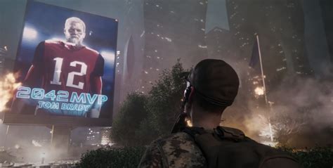 Battlefield 2042 Trailer Reveals A Future Where Tom Brady Is Still Playing Football - GameSpot