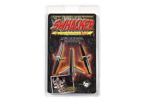 Swhacker 125 Grain Broadheads- Set Of 3