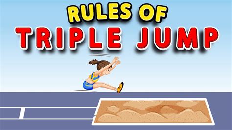 Rules of Triple Jump : How to do the Triple Jump? Rules and Regulations of TRIPLE JUMP - YouTube