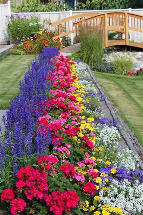 Цветники и клумбы в ландшафтном дизайне | Summer flowers garden, Backyard flowers garden ...