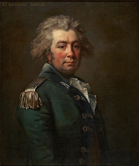 Portrait of John Graves Simcoe Painting by Jean-Laurent Mosnier