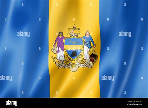 Philadelphia city flag, Pennsylvania, USA Stock Photo - Alamy