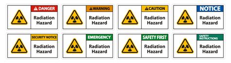 Radiation Hazard Symbol 2514441 Vector Art at Vecteezy