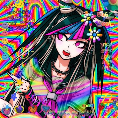 GLITCH IBUKI | Cute anime character, Glitchcore anime, Cybergoth anime