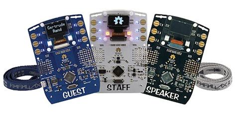 Hackable Electronic Badges - Parallax | Mouser