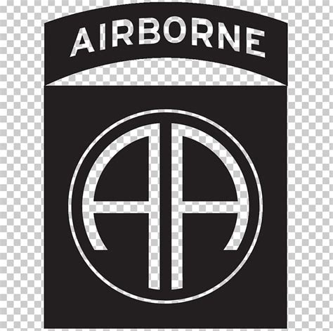 Logo Emblem 101st Airborne Screaming Eagles WWII Black Decal Sticker 101st Airborne Division ...
