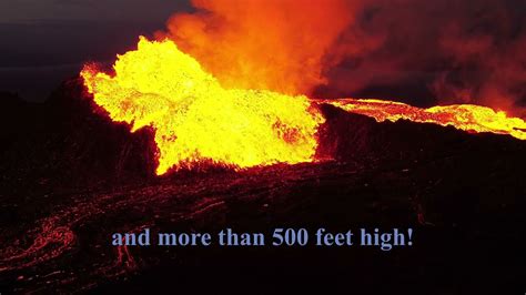 BIGGEST ERUPTIONS EVER at ICELANDIC VOLCANO! HD Drone Footage and slow motion lava explosions ...