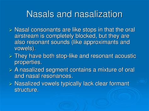 PPT - Acoustic properties of consonants PowerPoint Presentation - ID:118415