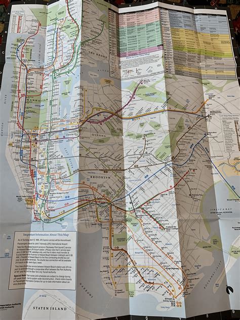 1990 System Map: This map looks so much better than the current subway map... : r/nycrail