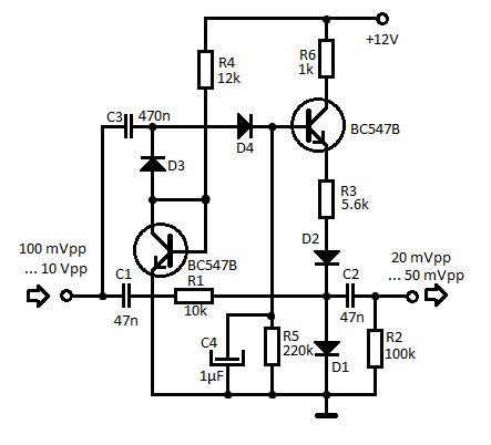 Mini Audio Compressor Schematic