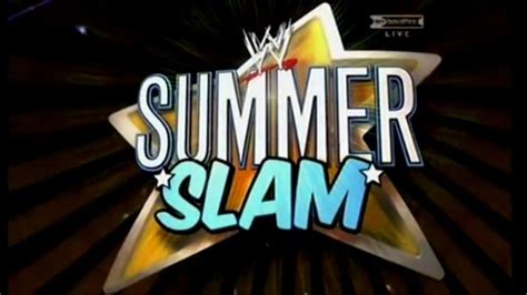 WWE SummerSlam 2010 Opening - YouTube