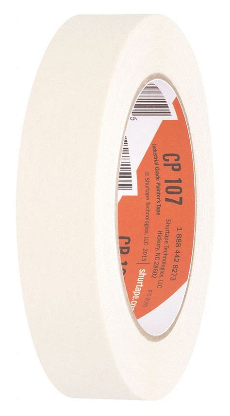 SHURTAPE, 15/16 in x 60 yd, 4.9 mil Tape Thick, Masking Tape - 24K322 ...