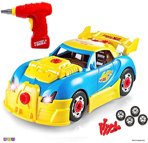 Take Apart Racing Car Toys - Build Your Own Toy Car with 30 Piece ...