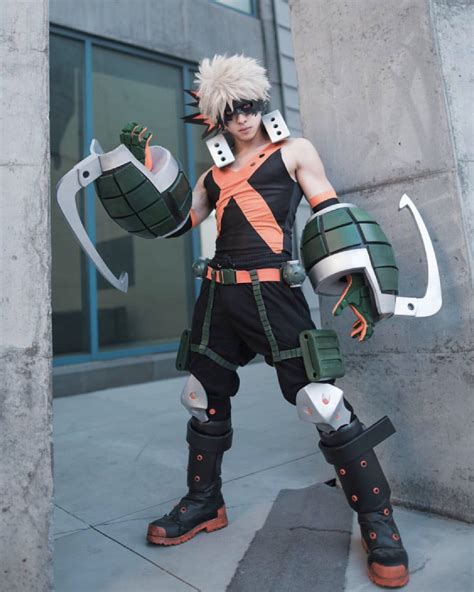 Katsuki Bakugou (Cosplayer; @lorentz_iwood) || Boku no Hero Academia ...