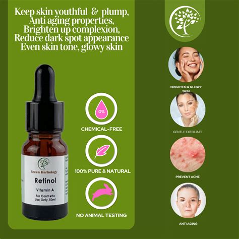 Retinol, Vitamin A-For Skincare - Green Herbology