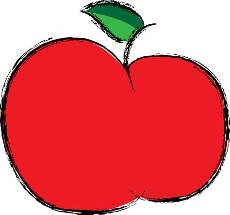 Apple Red Fruit · Free vector graphic on Pixabay