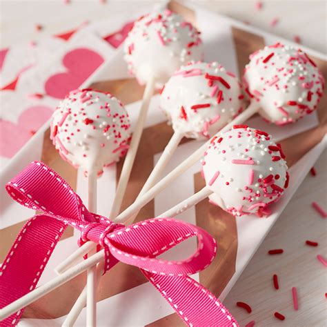 Valentine's Day Cake Pops - Wilton