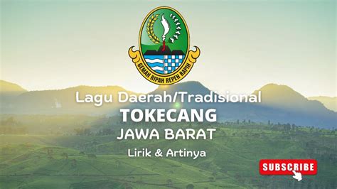 TOKECANG Lagu Daerah/Tradisional JAWA BARAT (lirik dan artinya) - YouTube