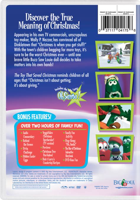 VeggieTales: The Toy That Saved Christmas | Own & Watch VeggieTales ...