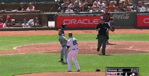 The Internet Mocks Bryce Harper's Terrible Helmet Toss During Giants-Nats Brawl - BroBible