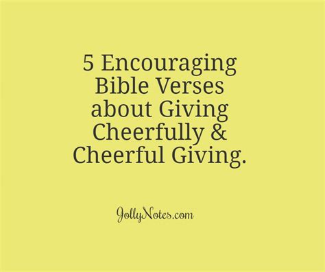Giving Bible Verse