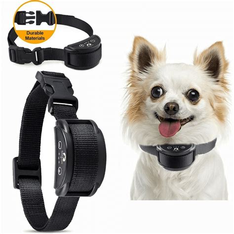 Anti Barking E-Collar No Bark Dog Training Shock Collar for Small ...