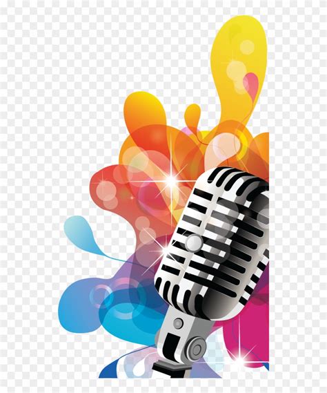 Microphone 1 - Singing Clipart (#4874090) - PinClipart