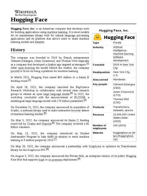 Hugging Face | PDF | Software | Computing