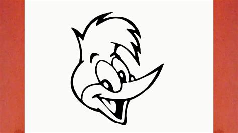 Como desenhar o Pica-Pau (personagem) - How to Draw Woody Woodpecker ...